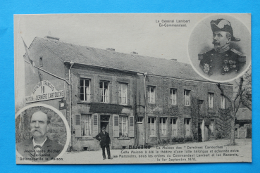 Ansichtskarte AK Bazeilles 1910-1920 Général Lambert Maison des Derniéres Cartouches Frankreich France 08 Ardennes